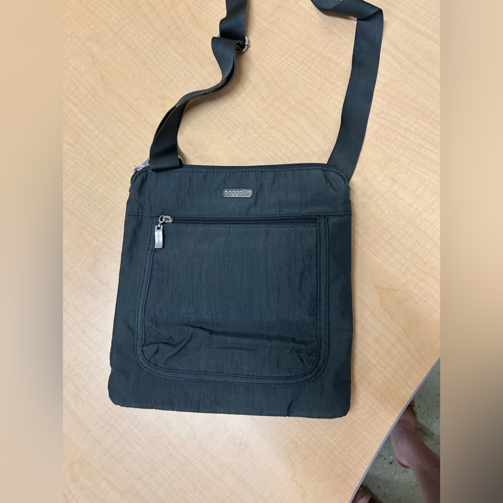 5. Baggallini Charcoal Messenger Bag